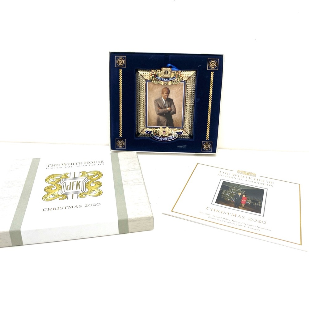 The White House Historical Association 2020 JFK Christmas Ornament